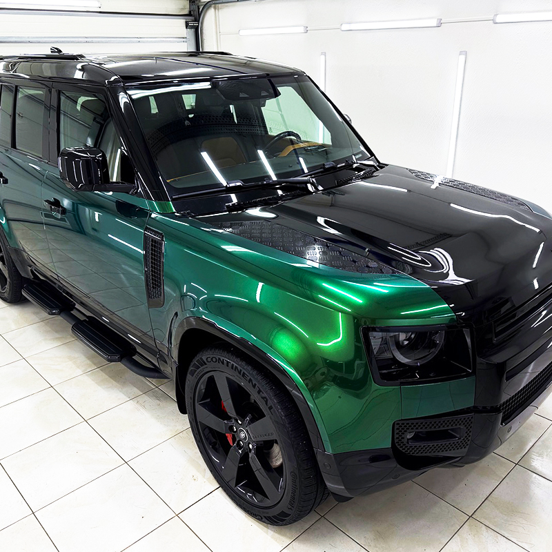 Pearlescent Emerald Green TPU PPF