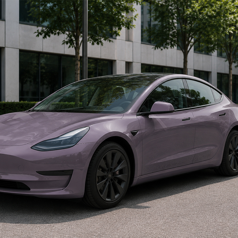Provence Purple Luxury Crystal Car Wrap