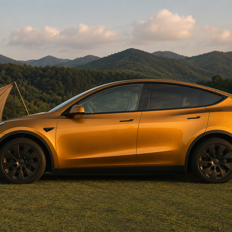 Metallic Bronze Gold TPU Wrap Film