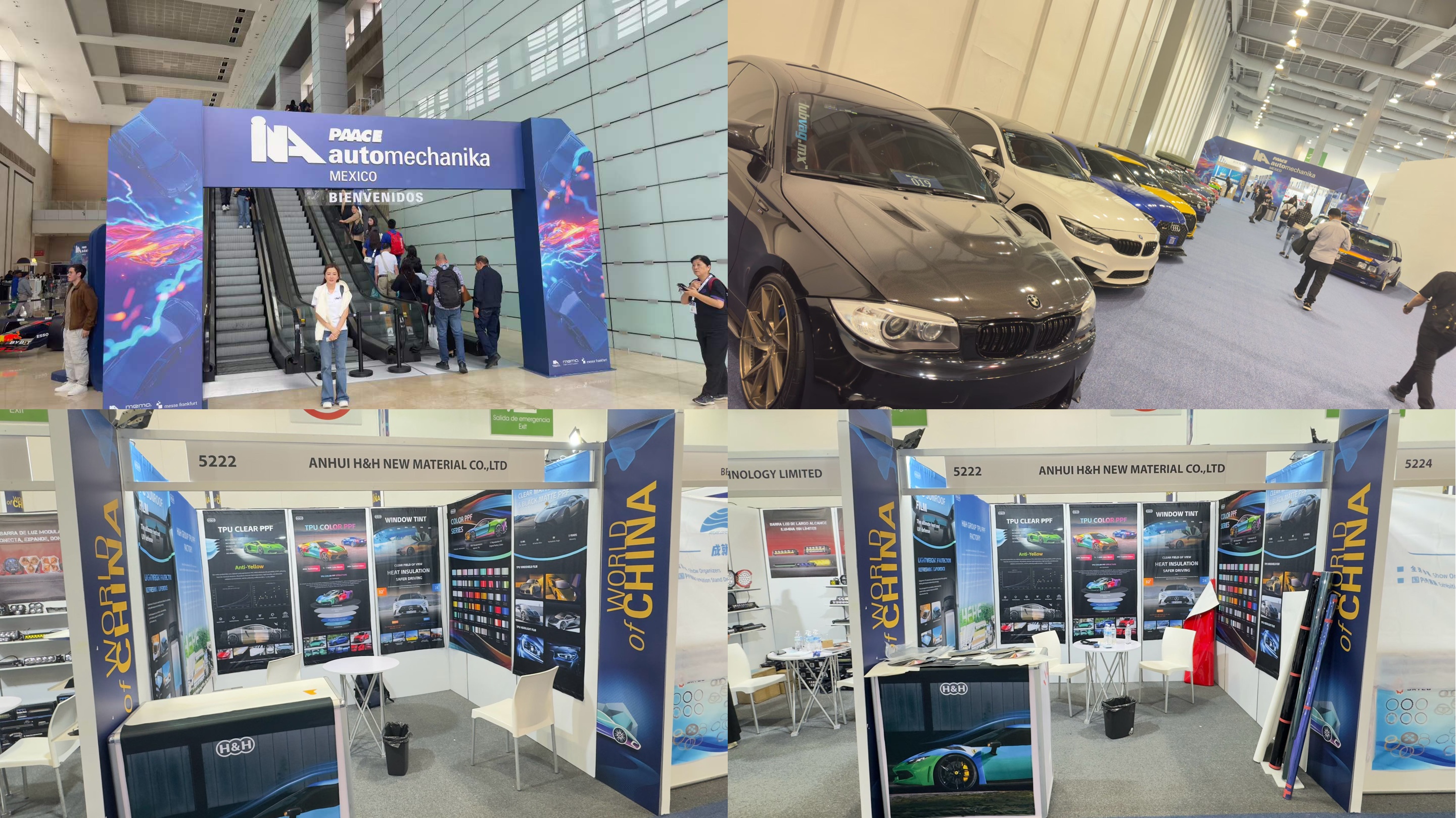 HEHE New Material Showcases Premium Paint Protection Film at INA PAACE Automechanika Mexico 2026
